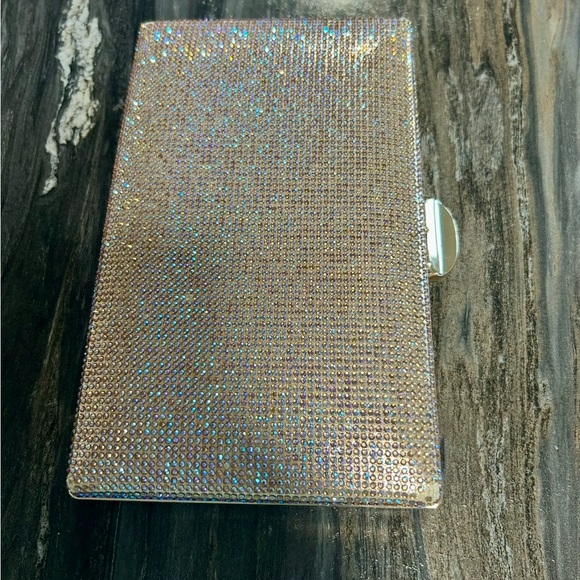 Sparkling Rhinestone Clutch rose gold - Picture 1 of 5